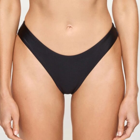 L*space Rocky Bikini Bottom in Black Size Medium - Picture 1 of 6